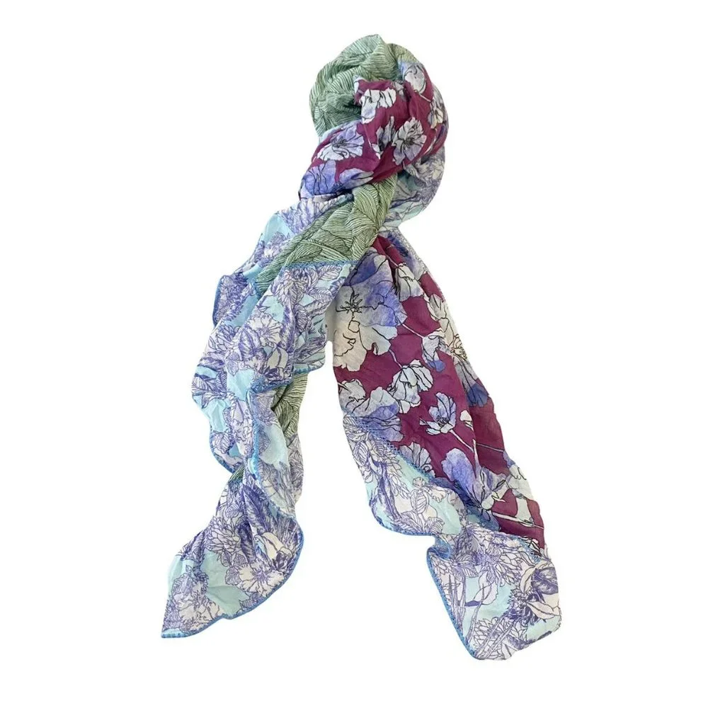Maaji Revolve Cotton Oversized Fashion Scarf OSFA - Picture 1 of 6